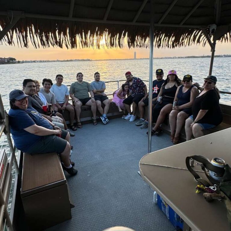 Family reunions on the party boats of Gulf Coast Party Boats at Gulf Coast, Houston, Texas